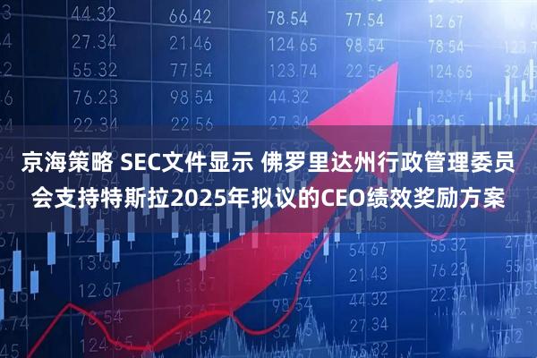 京海策略 SEC文件显示 佛罗里达州行政管理委员会支持特斯拉2025年拟议的CEO绩效奖励方案